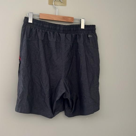 Spyder Gray and Red Athletic Shorts Lightweight Design - Picture 2 of 3